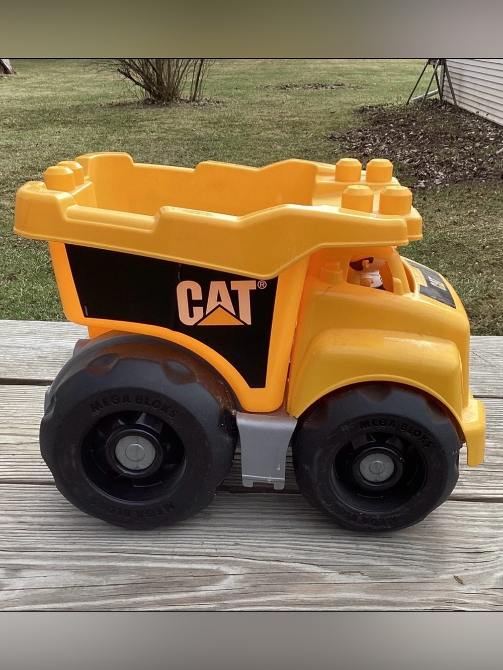 Super Sized Mega Bloks CAT Dump Truck